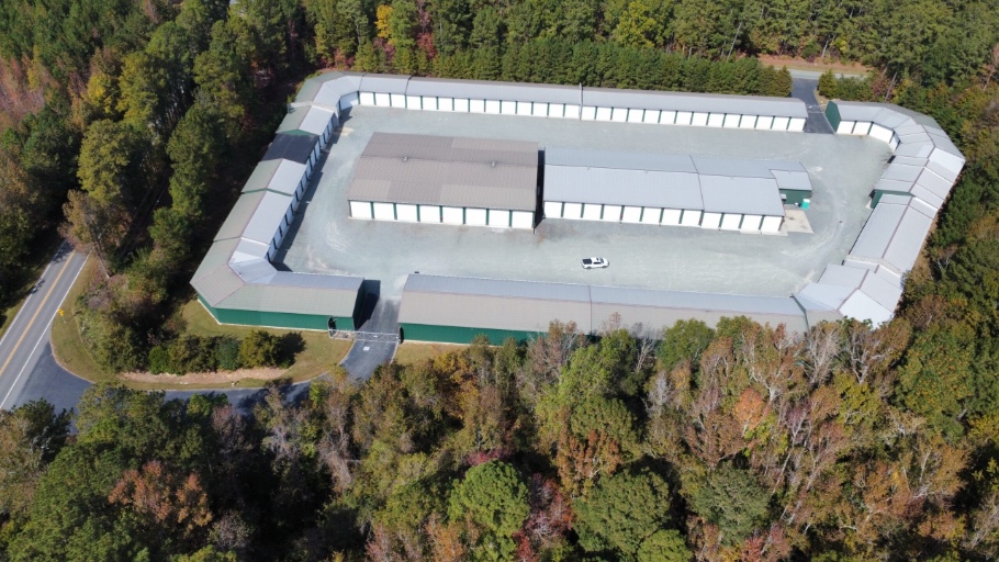 upper View of boat rv storage