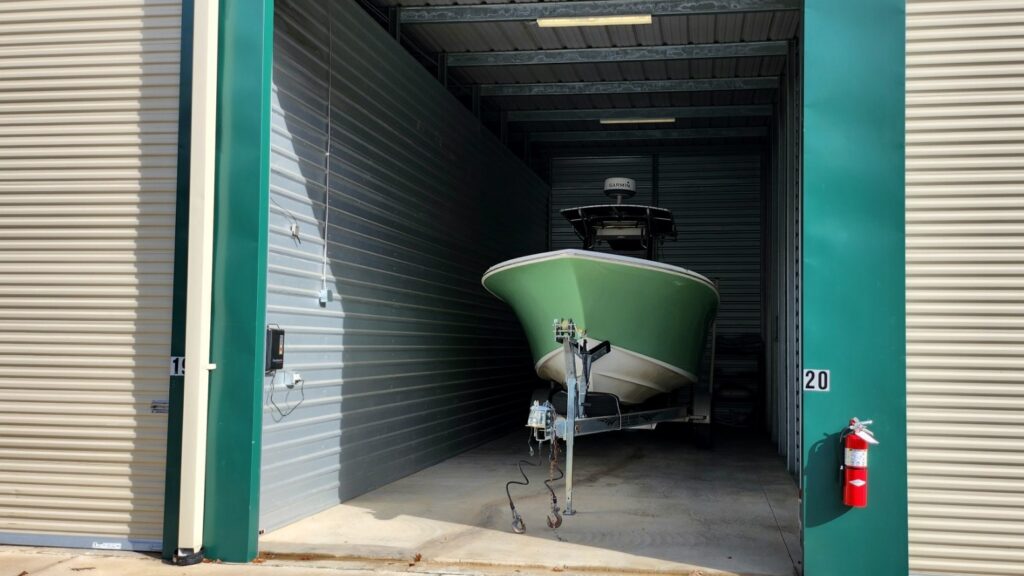 Covered Boat Storage Jordan Lake NC