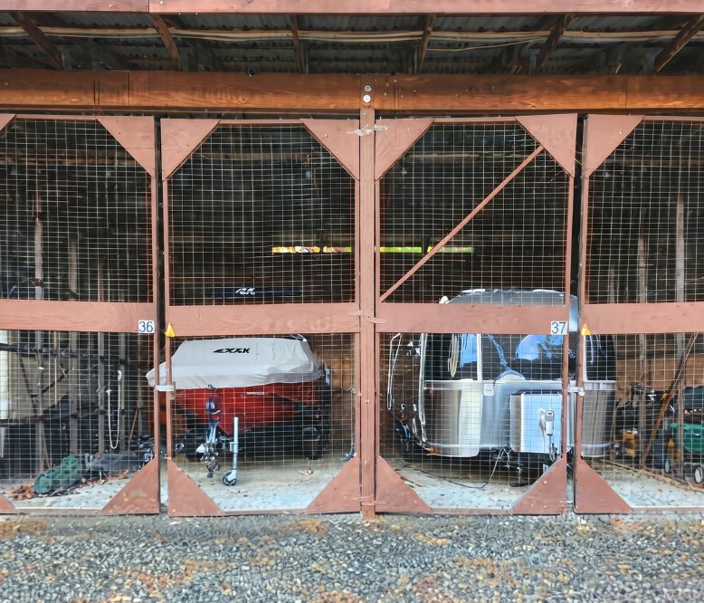 Boat storage near me in an indoor space