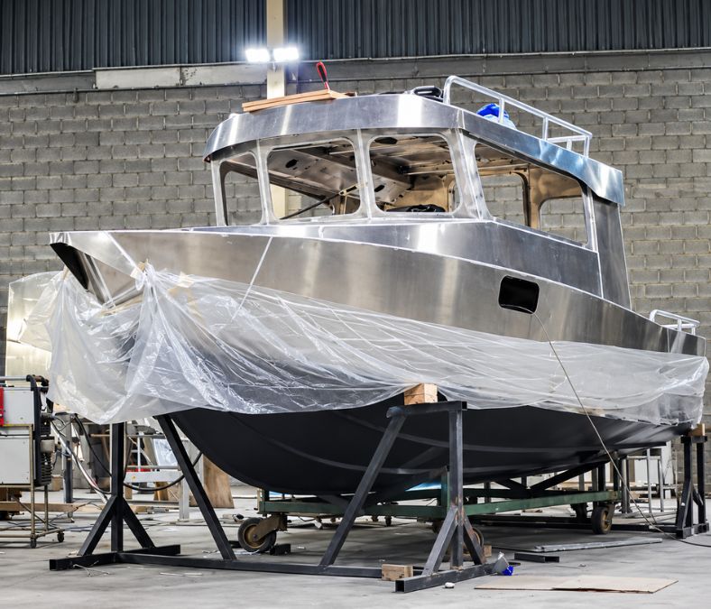 Inside boat storage near me carefully storing boats during off season