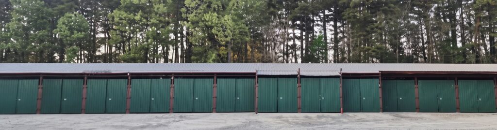 Secure boat storage facility for long-term boat storage